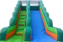 Green Blue Water Slider 8x4x6M