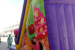 Candy ice cream water slide