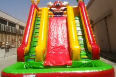 Double clown circus water slide