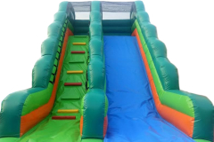 Green Blue Water Slider 8x4x6M
