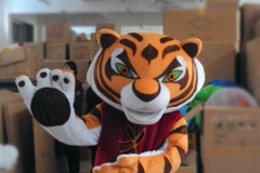 kungfoo Tiger Mascot