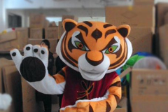 kungfoo Tiger Mascot